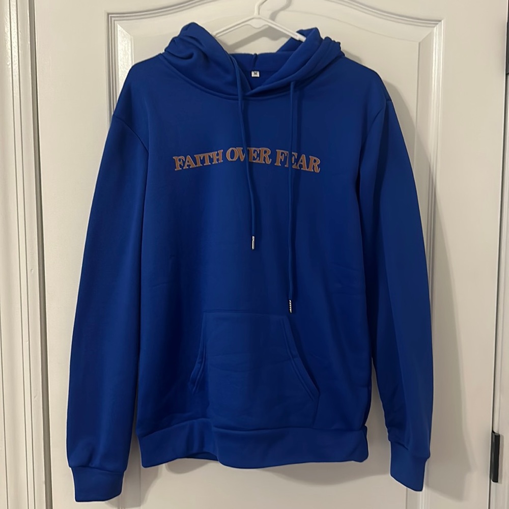 Faith over fear hoodie